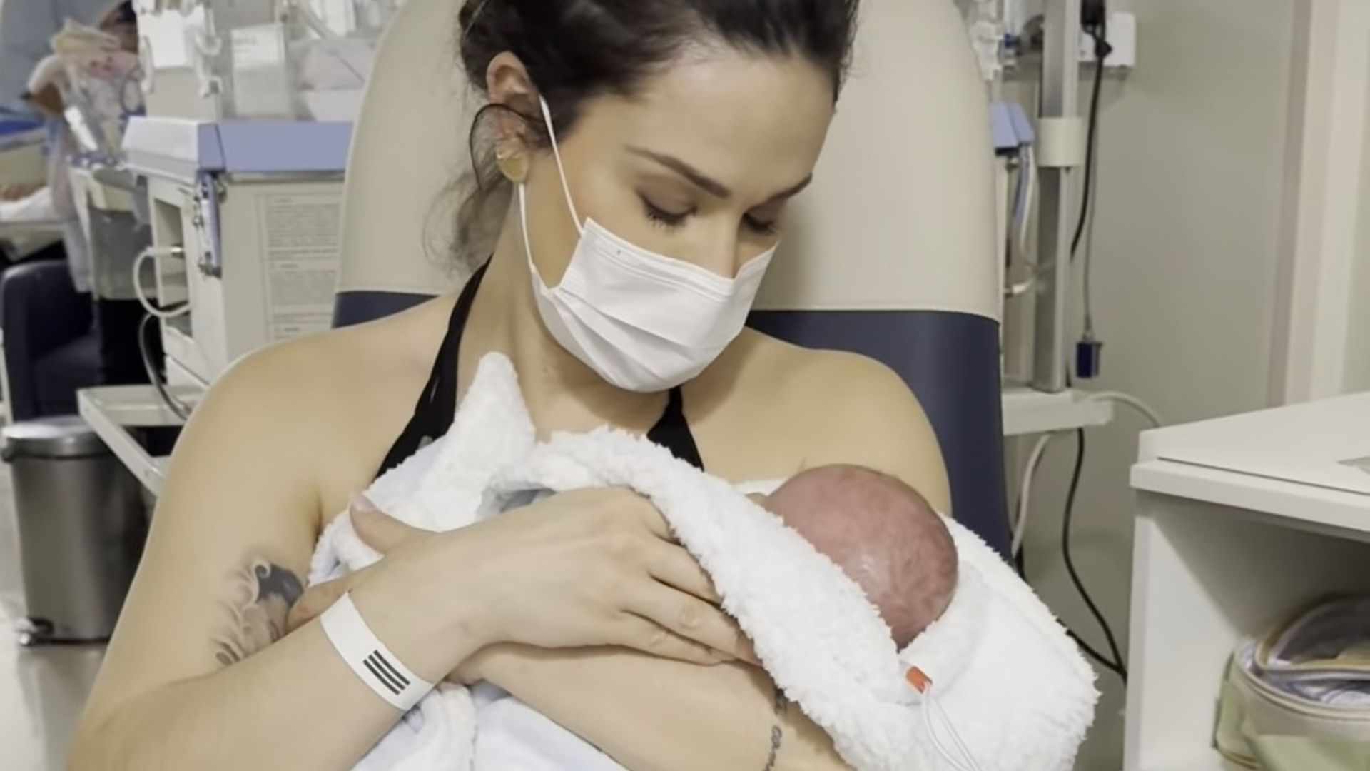 Filho de Nadja Haddad é extubado após susto nas últimas semanas