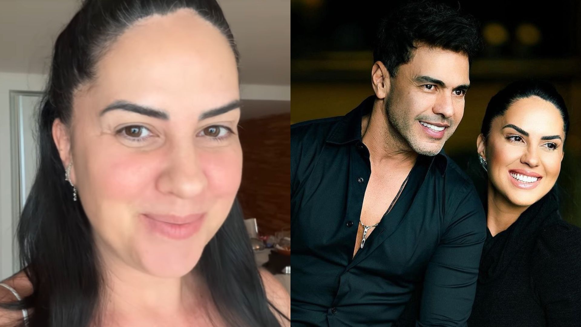 Graciele revela data de chá revelação do primeiro filho com Zezé Di Camargo