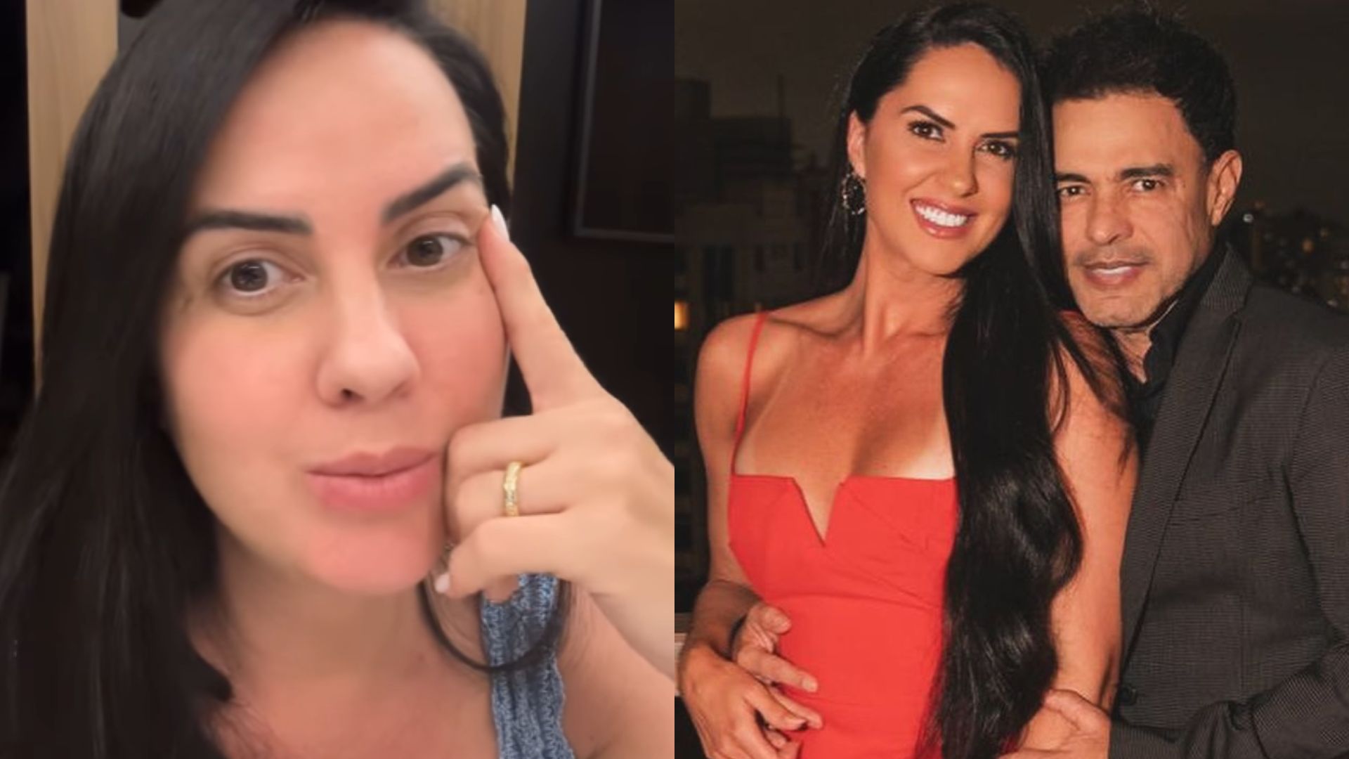 Graciele Lacerda vibra com empolgação de Zezé para chá revelação: ‘Mais que eu’