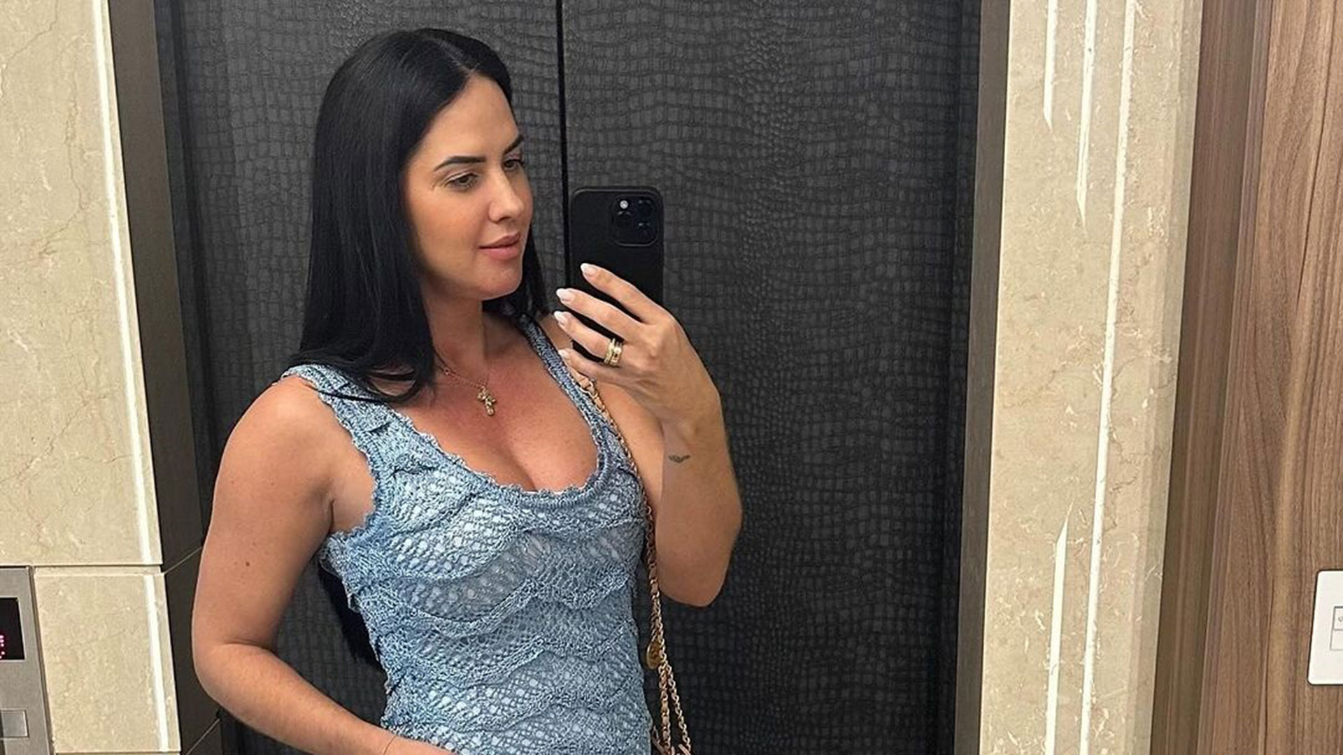 Graciele Lacerda relata perda de peso durante gravidez