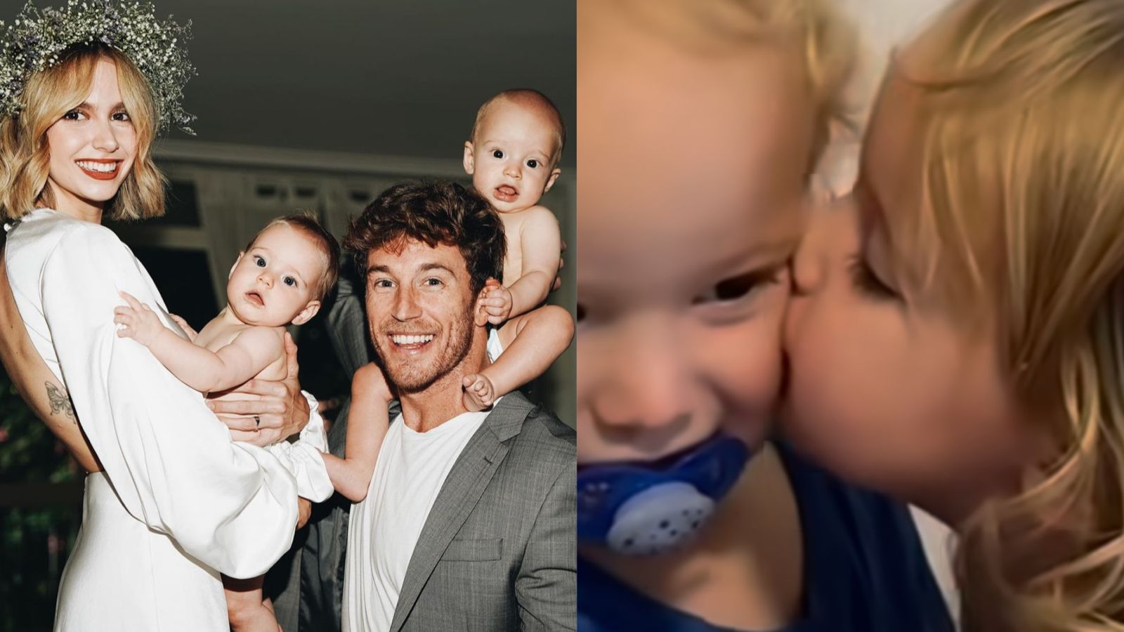 Isabella Scherer se declara no aniversário dos filhos gêmeos: ‘Maior amor’