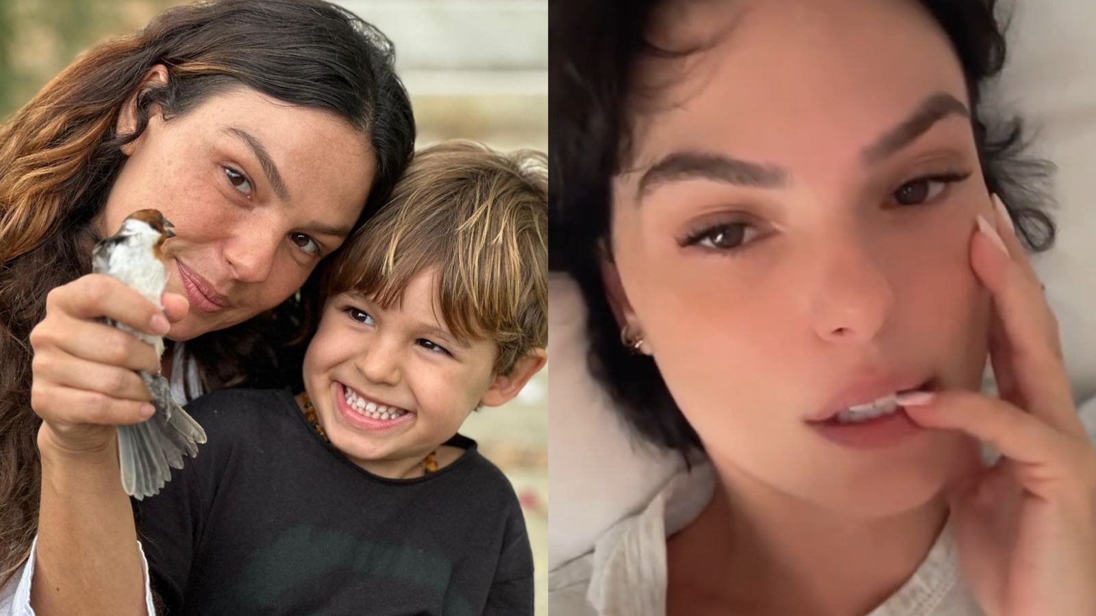 Isis Valverde revela que o filho precisou passar por cirurgia: “Fiquei com ele”