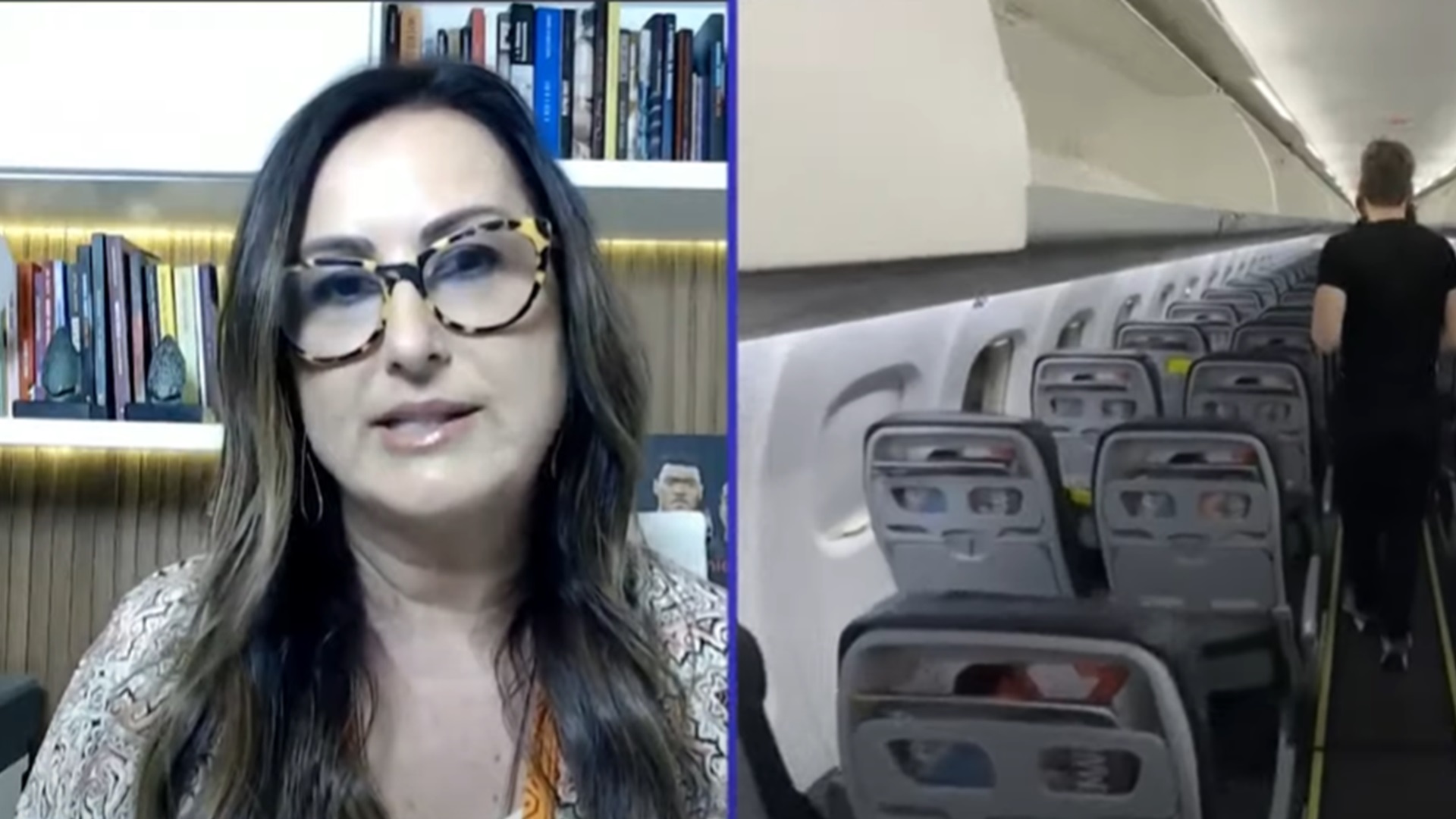 Jornalista que viajou no mesmo avião que caiu denuncia: “Assustador”
