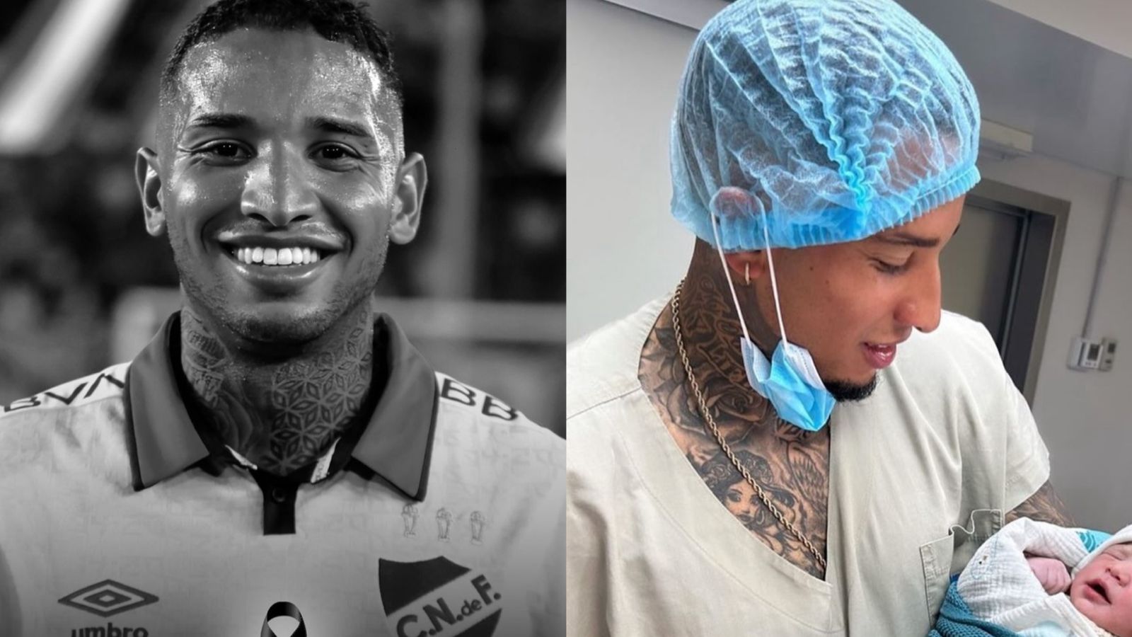 Juan Izquierdo presenciou o nascimento do filho duas semanas antes de morrer