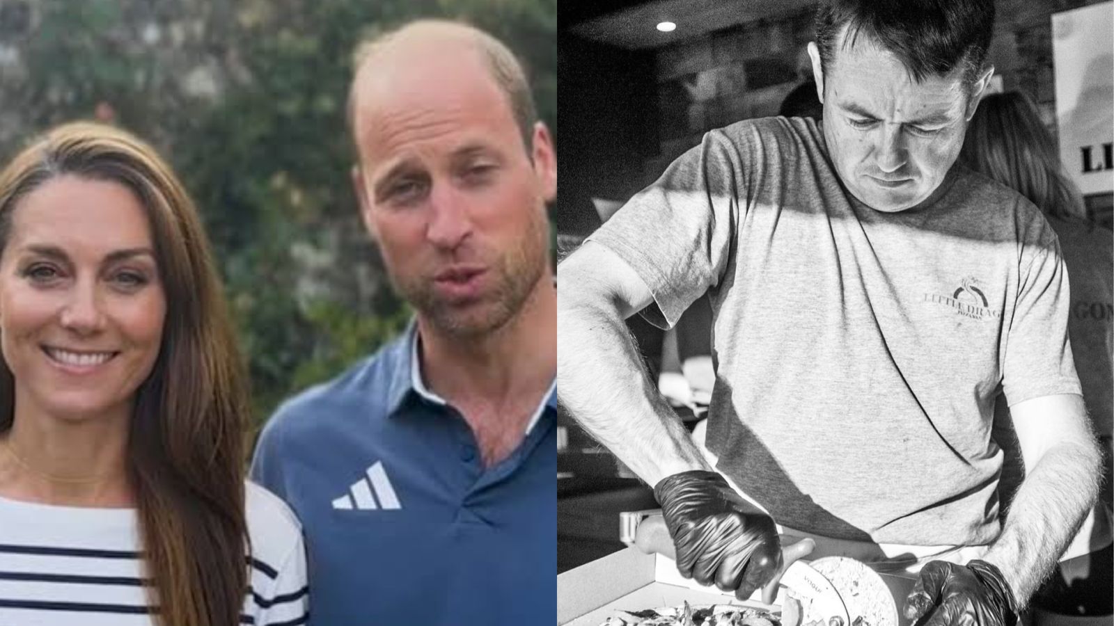 Kate Middleton e William surpreendem com atitude após morte de vendedor de pizza