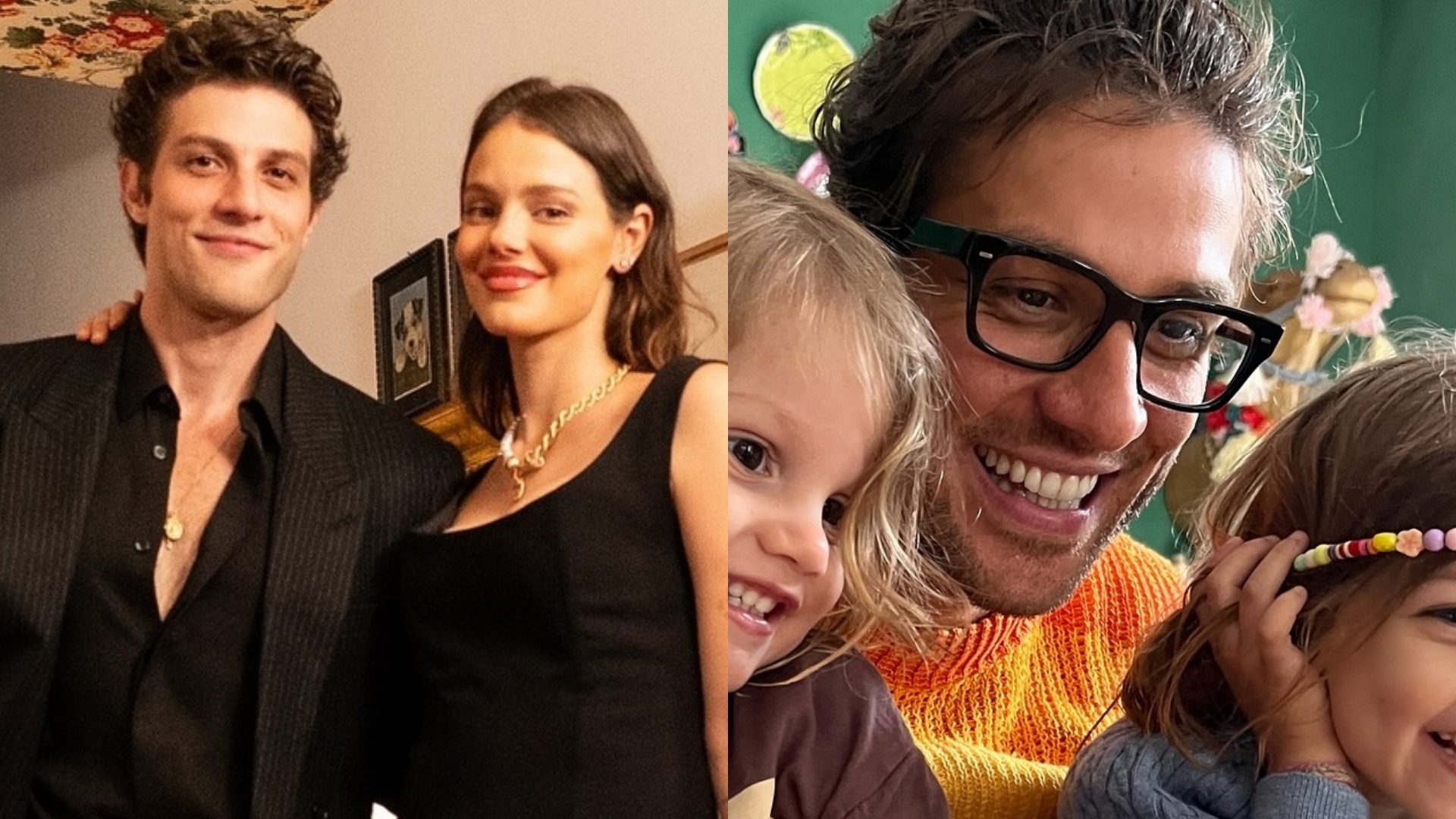 Laura Neiva mostra Chay Suede com os filhos: “Resultado do nosso amor”