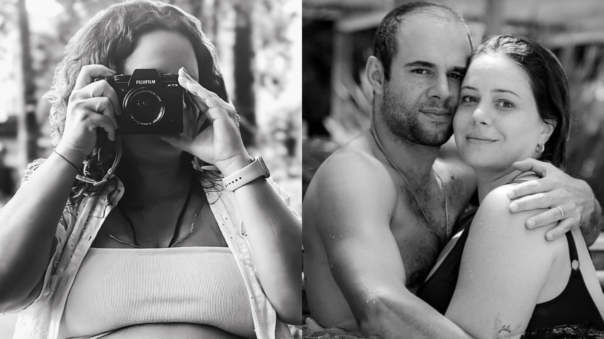 Grávida, Leandra Leal exibe e o barrigão e ganha declaração do marido