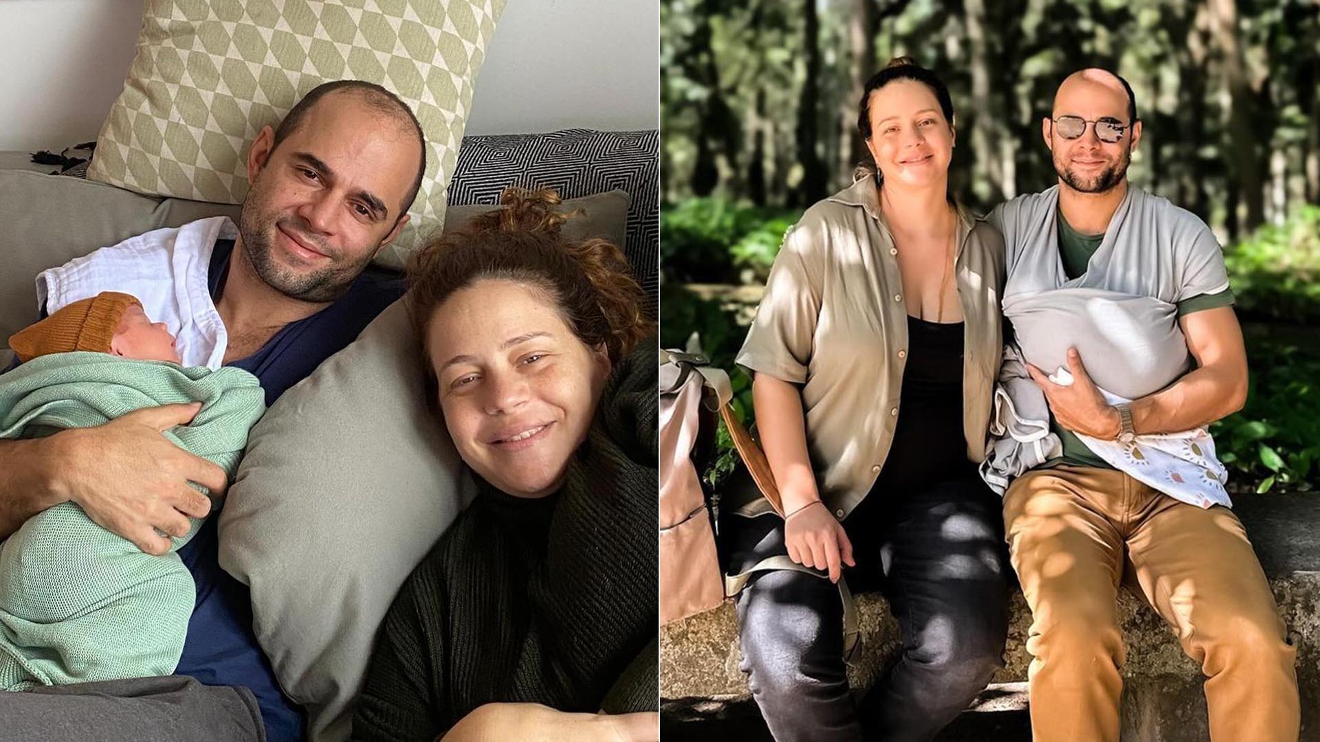 Leandra Leal anuncia o nascimento do segundo filho e revela o nome do bebê