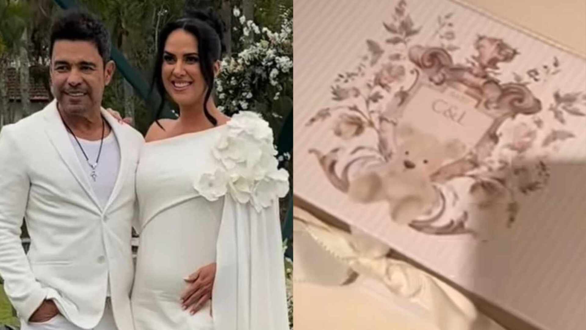 Veja quais foram as lembrancinhas do chá revelação de Graciele e Zezé