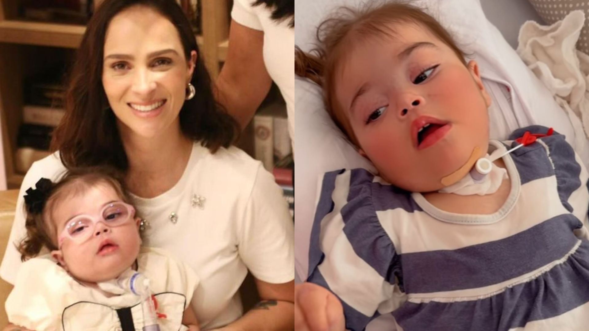 Leticia Cazarré esclarece momento da filha sem respirador: ‘Treinando’
