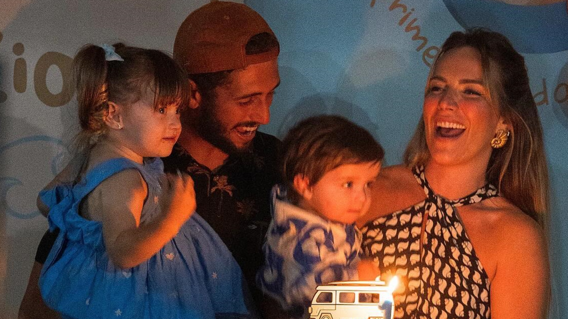 Lucas Chumbo comemora aniversário do filho caçula com festão
