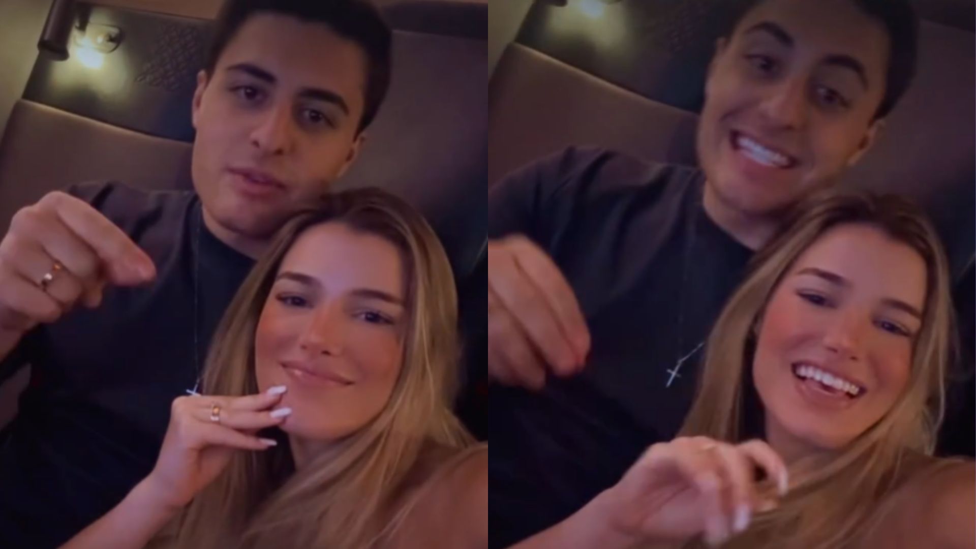 Luigi Cesar e Júlia Vieira comentam primeiros momentos da Lua de Mel: “Meu sonho”