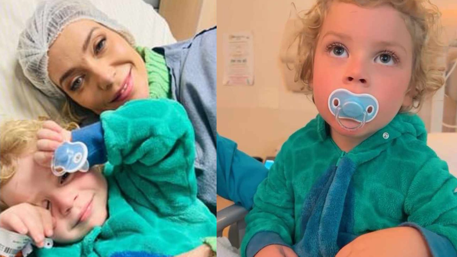 Luiza Possi tranquiliza os fãs após o filho passar por cirurgia: “Se recuperando”