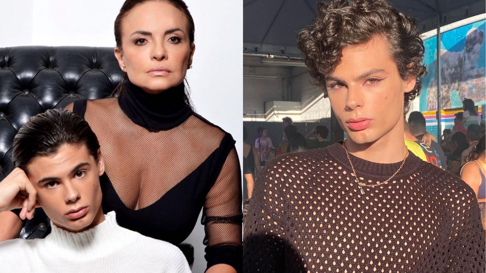Filho de Luiza Tomé rebate ataques homofóbicos após foto: ‘Ninguém liga’