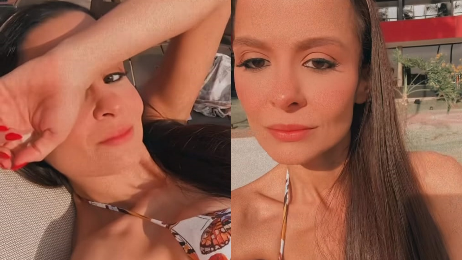 Maiara exibe corpão sarado ao renovar o bronzeado à beira da piscina