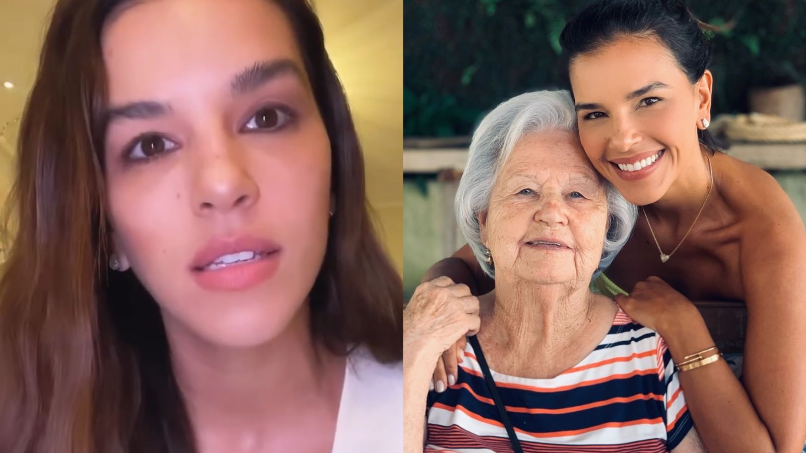Mariana Rios lamenta morte da avó e comove com despedida: “Doendo tanto”