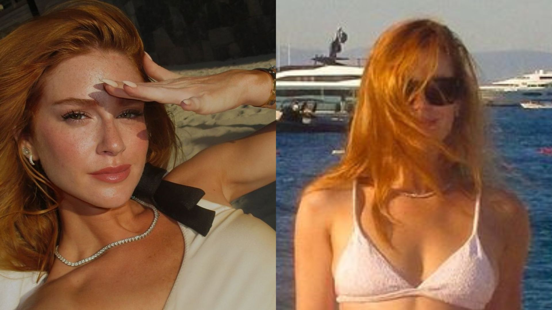 Marina Ruy Barbosa chama atenção com novas fotos em praia na Turquia