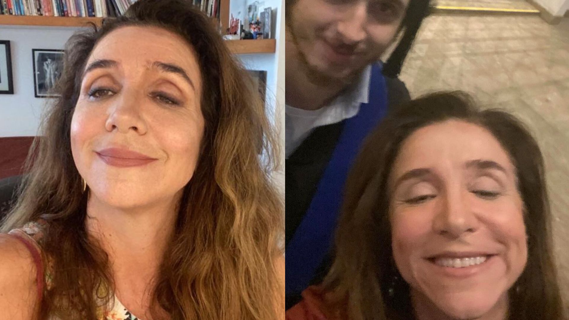 Marisa Orth faz rara aparição ao lado do filho em data especial: ‘Feliz’