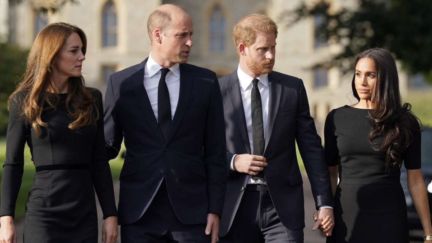 Após desavenças, Meghan Markle ‘quer paz’ com príncipe William e Kate Middleton