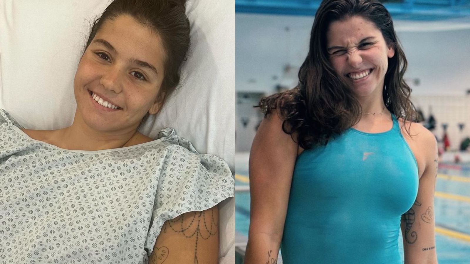 Nadadora brasileira retirou quatro tumores antes das Olimpíadas: ‘Pancada’