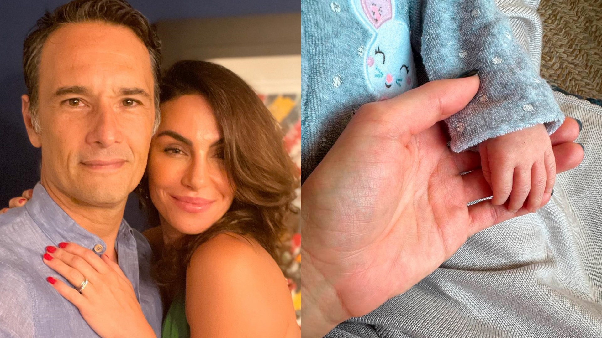 Nasce segunda filha de Mel Fronckowiak e Rodrigo Santoro