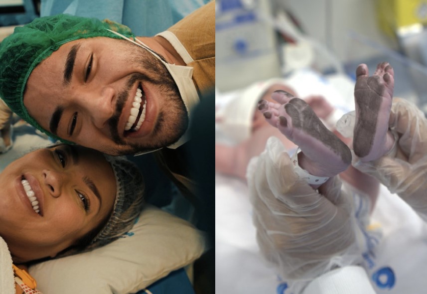Marido de Thayse Teixeira celebra chegada de Leo: ‘Alegria e muita gratidão’
