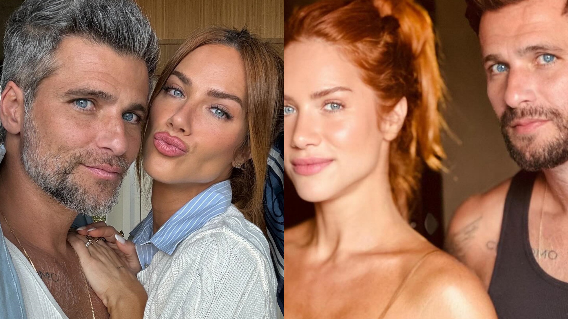 Fim do mistério! Giovanna Ewbank mostra Bruno Gagliasso com o cabelo ruivo