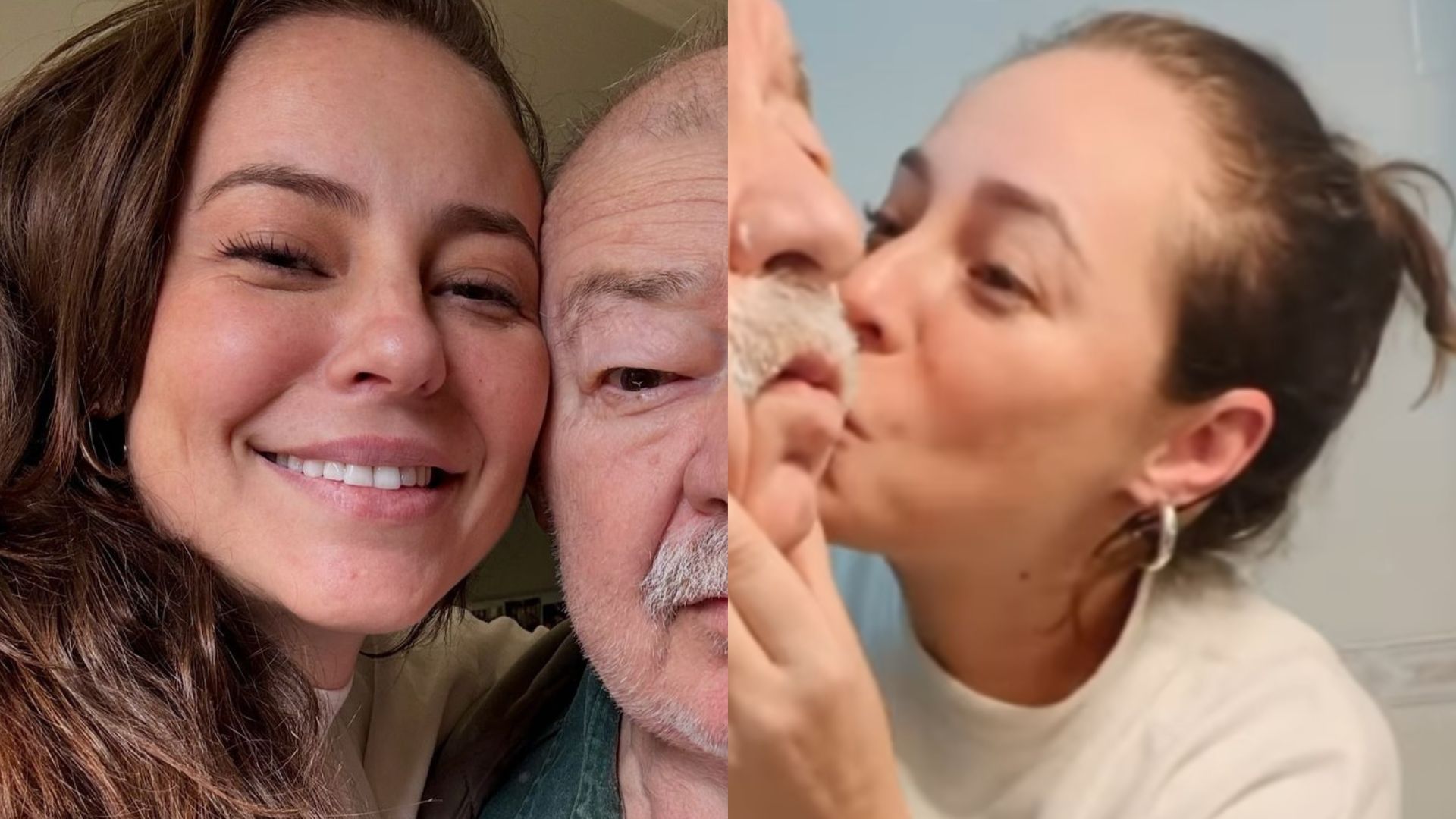 Paolla Oliveira abre álbum de fotos raras ao lado do pai: ‘Admiração’