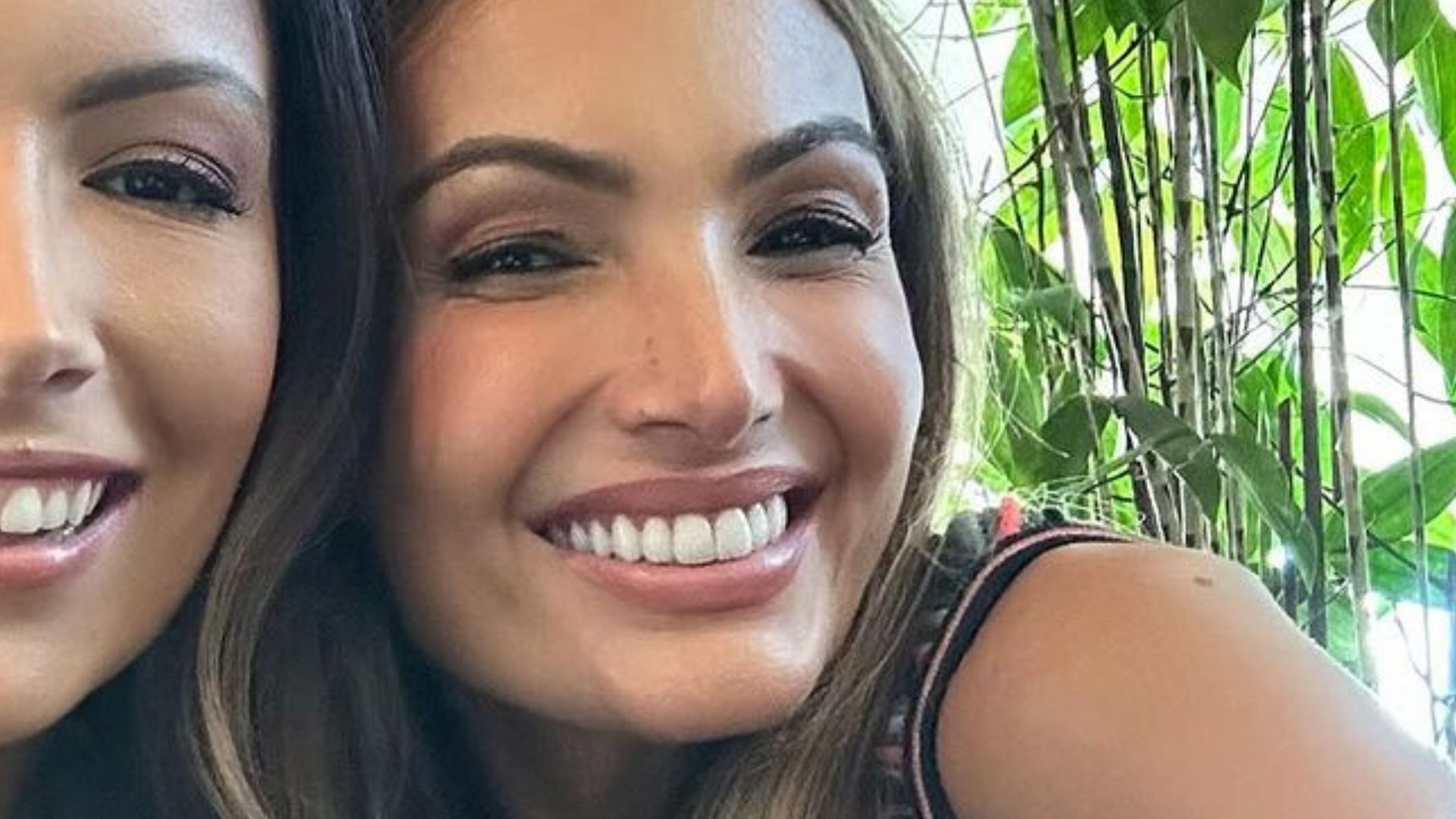 Patrícia Poeta mostra foto rara com a irmã e semelhança impressiona