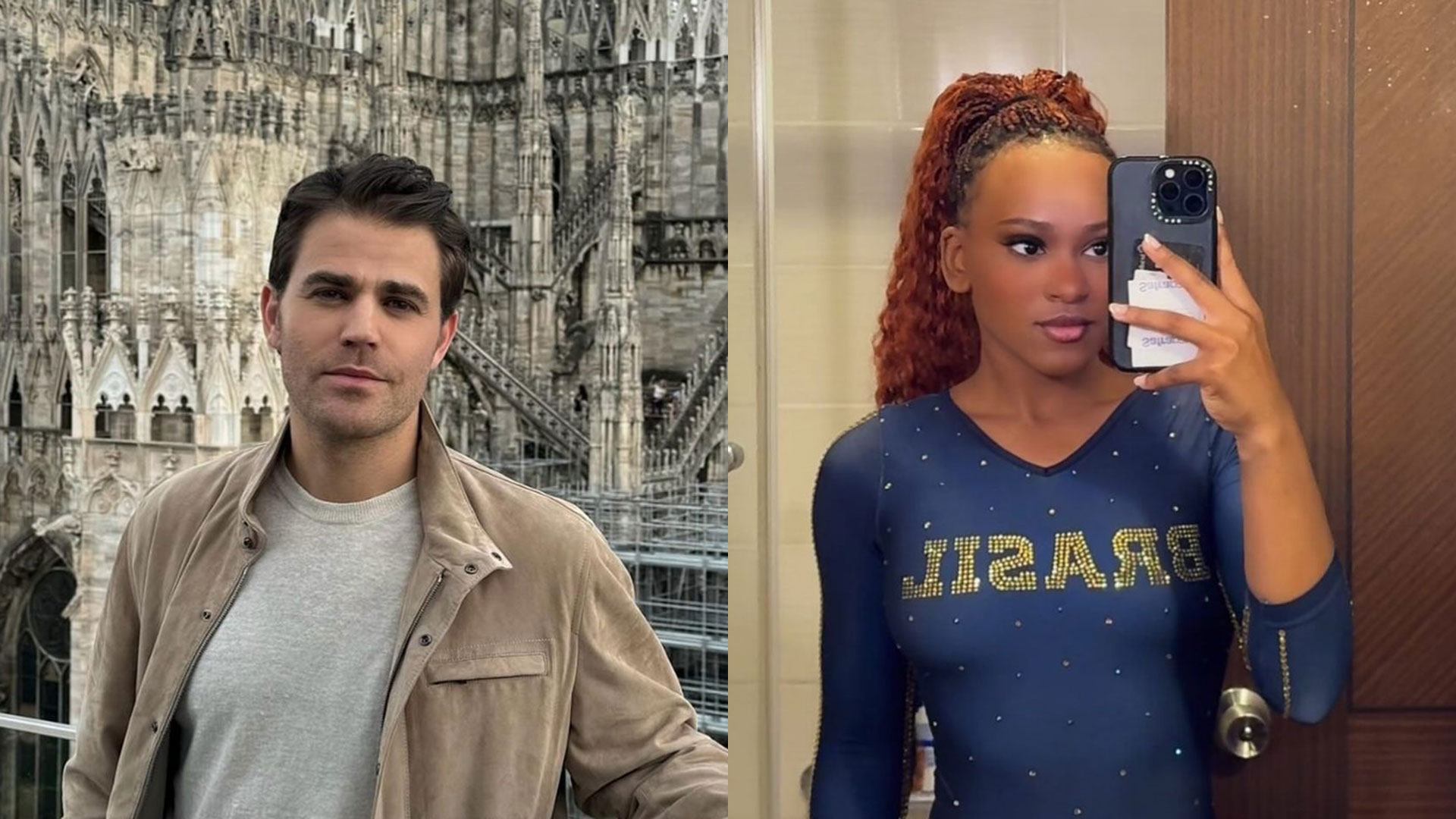 Ator de The Vampire Diaries revela torcida por Rebeca Andrade