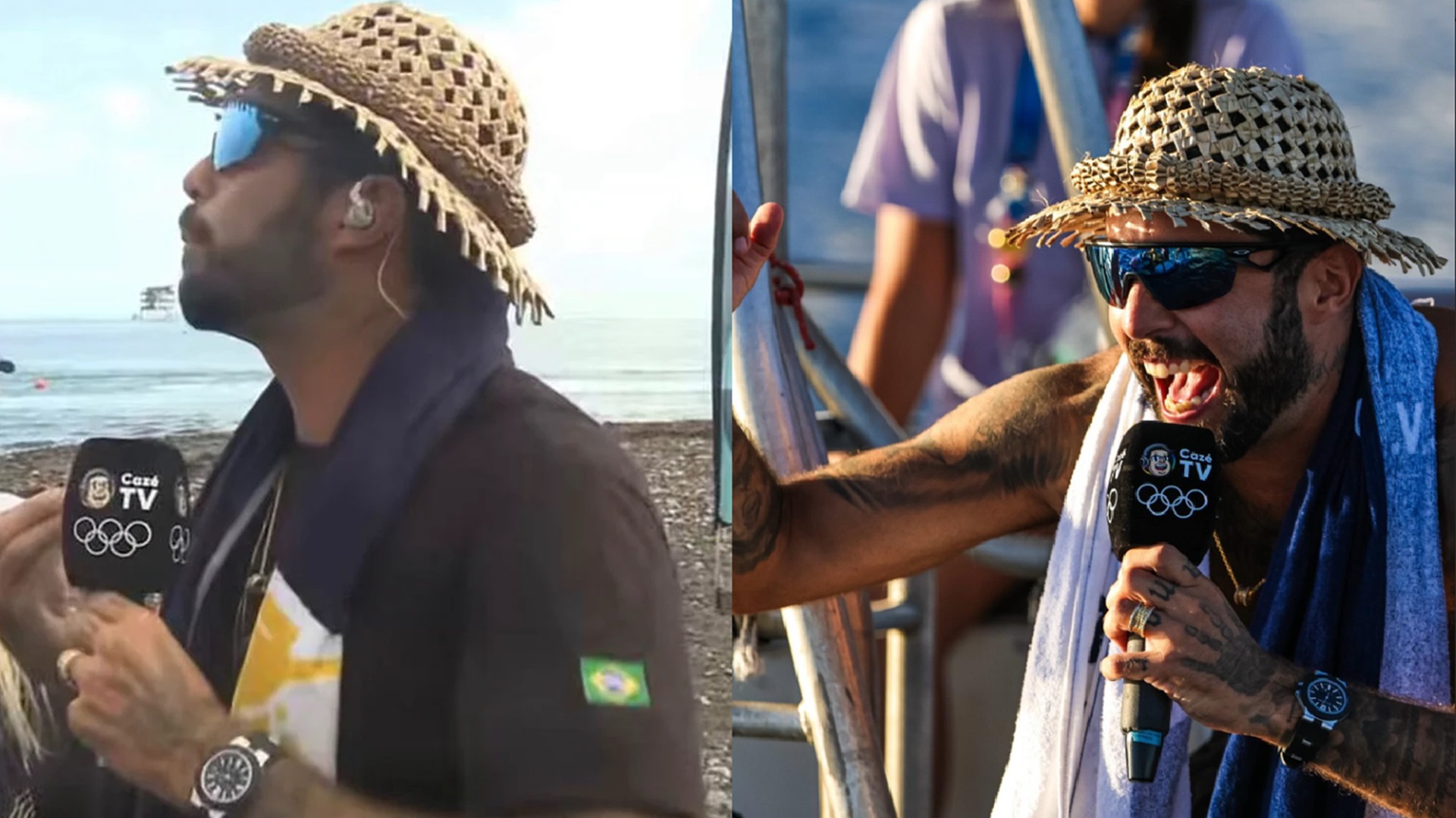 Pedro Scooby “entra no mundo da lua” e deixa colega falando sozinho; vídeo