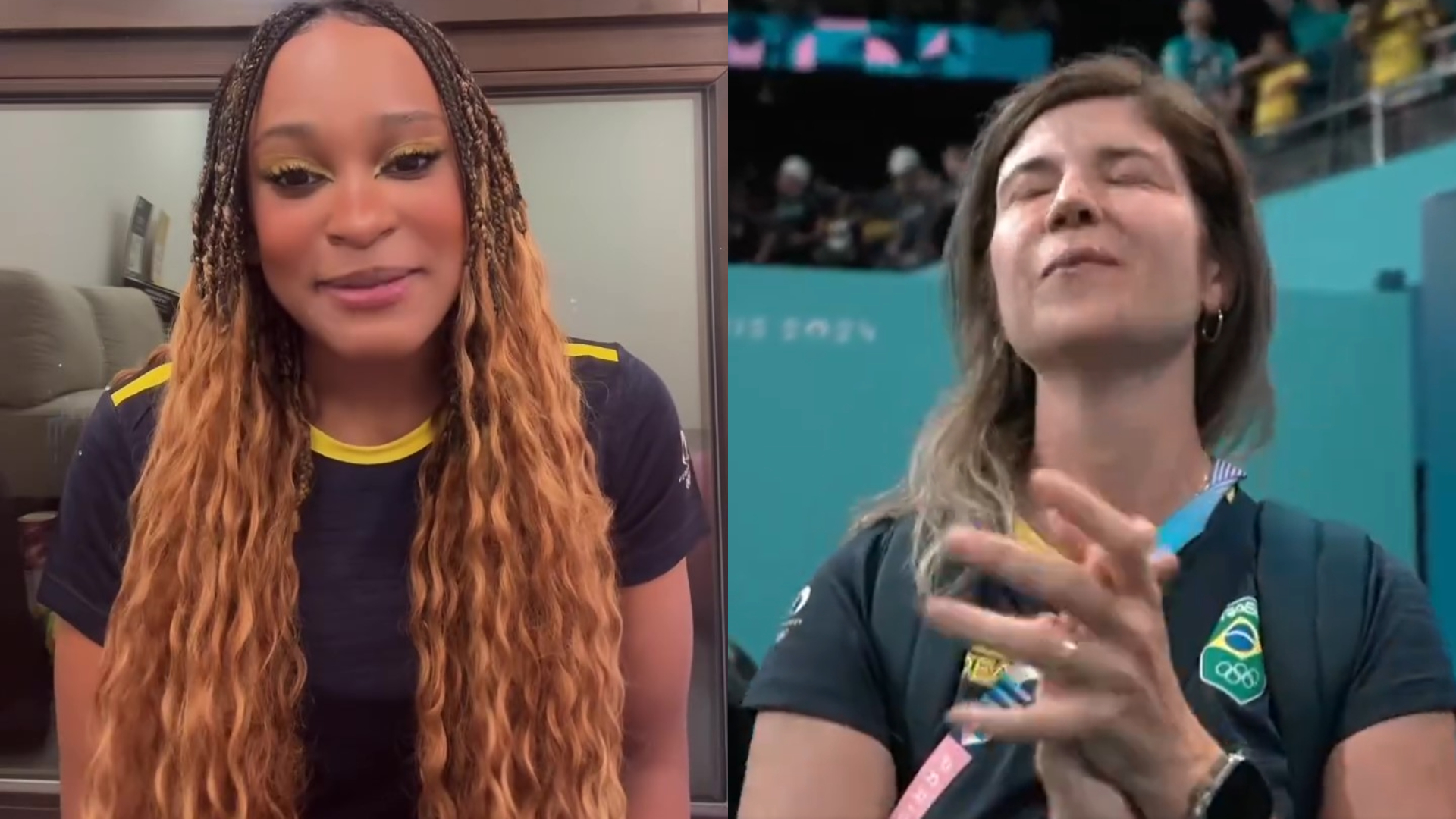 Psicóloga de Rebeca Andrade é exaltada por fãs da ginasta: ‘Ajudou nossa menina’
