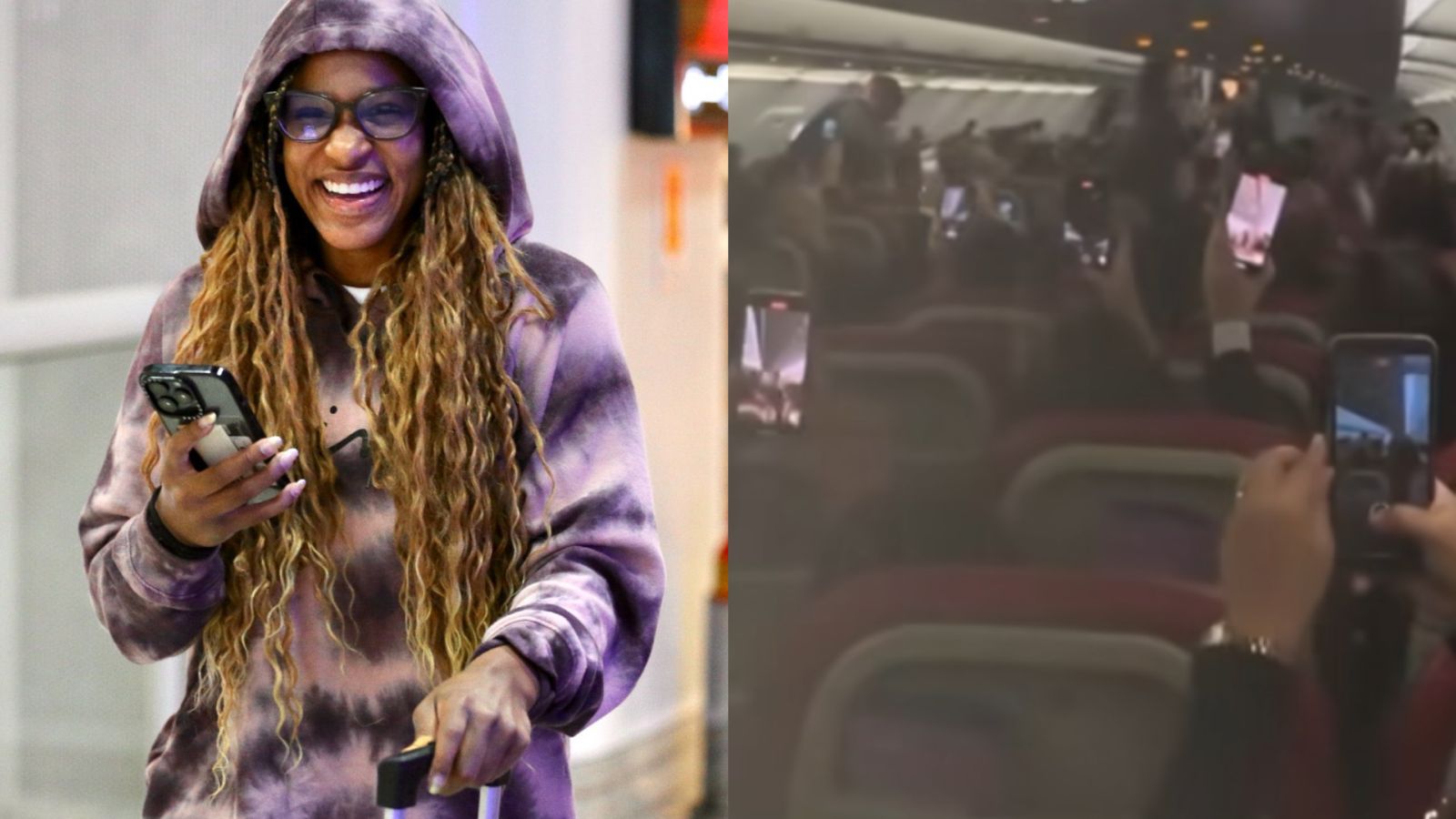Rebeca Andrade é ovacionada em voo ao retornar para o Brasil: ‘Orgulho’