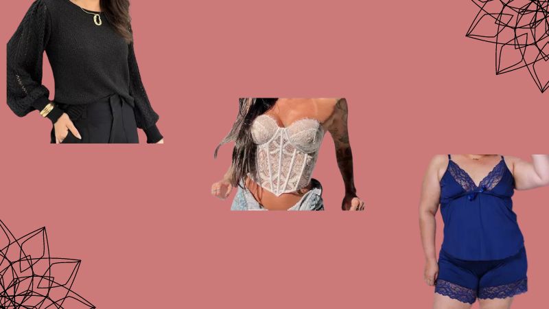 5 peças de roupa com renda para complementar as produções