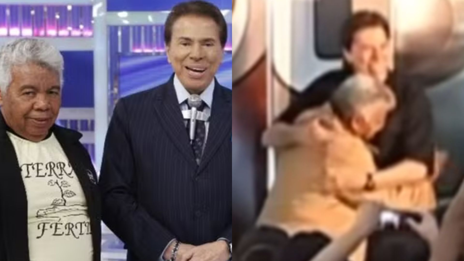 Roque resgata vídeo raro ao lado de Silvio Santos: ‘Incrível lembrança’