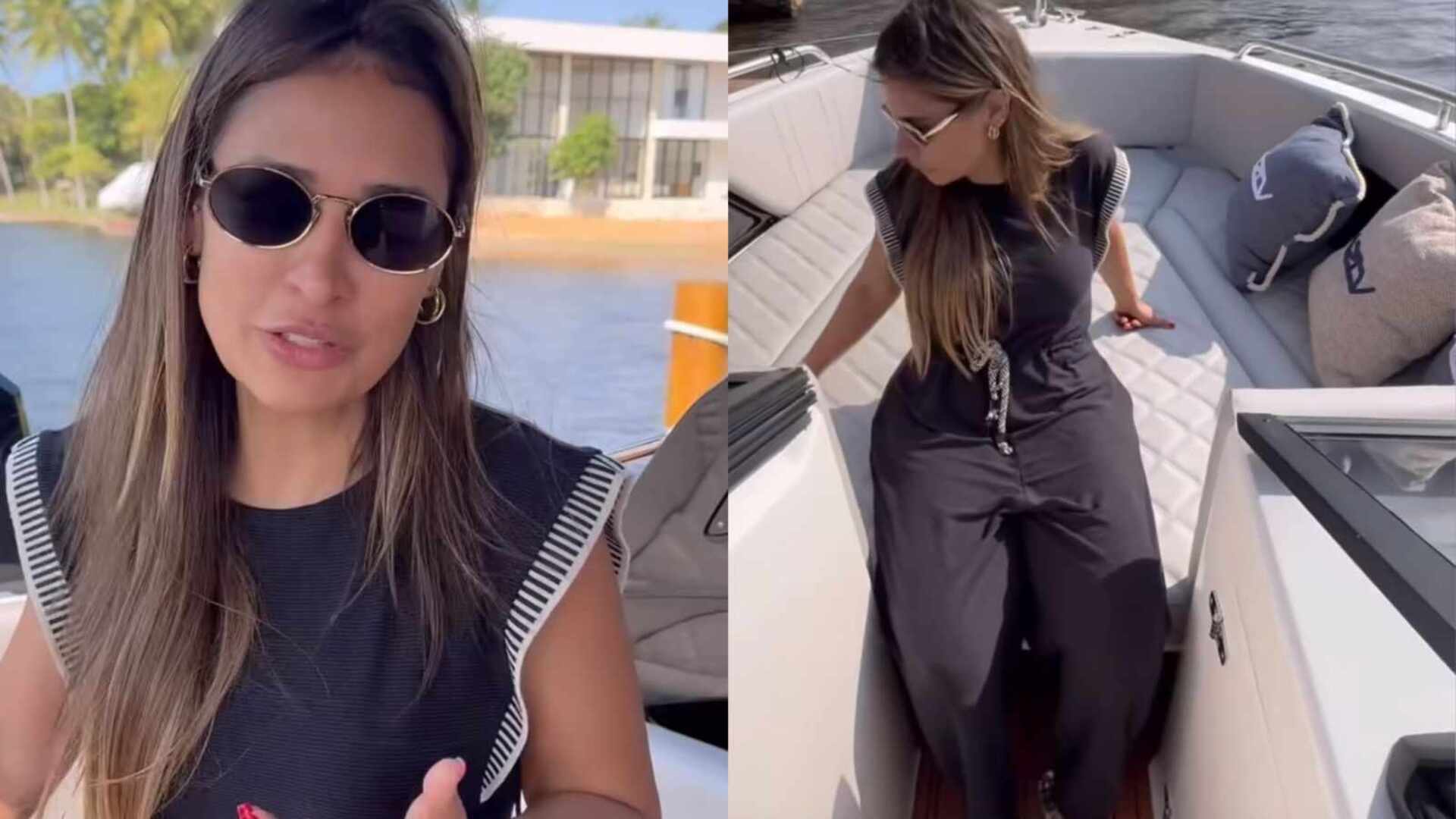 Simone Mendes compra lancha de meio milhão com área gourmet e mais