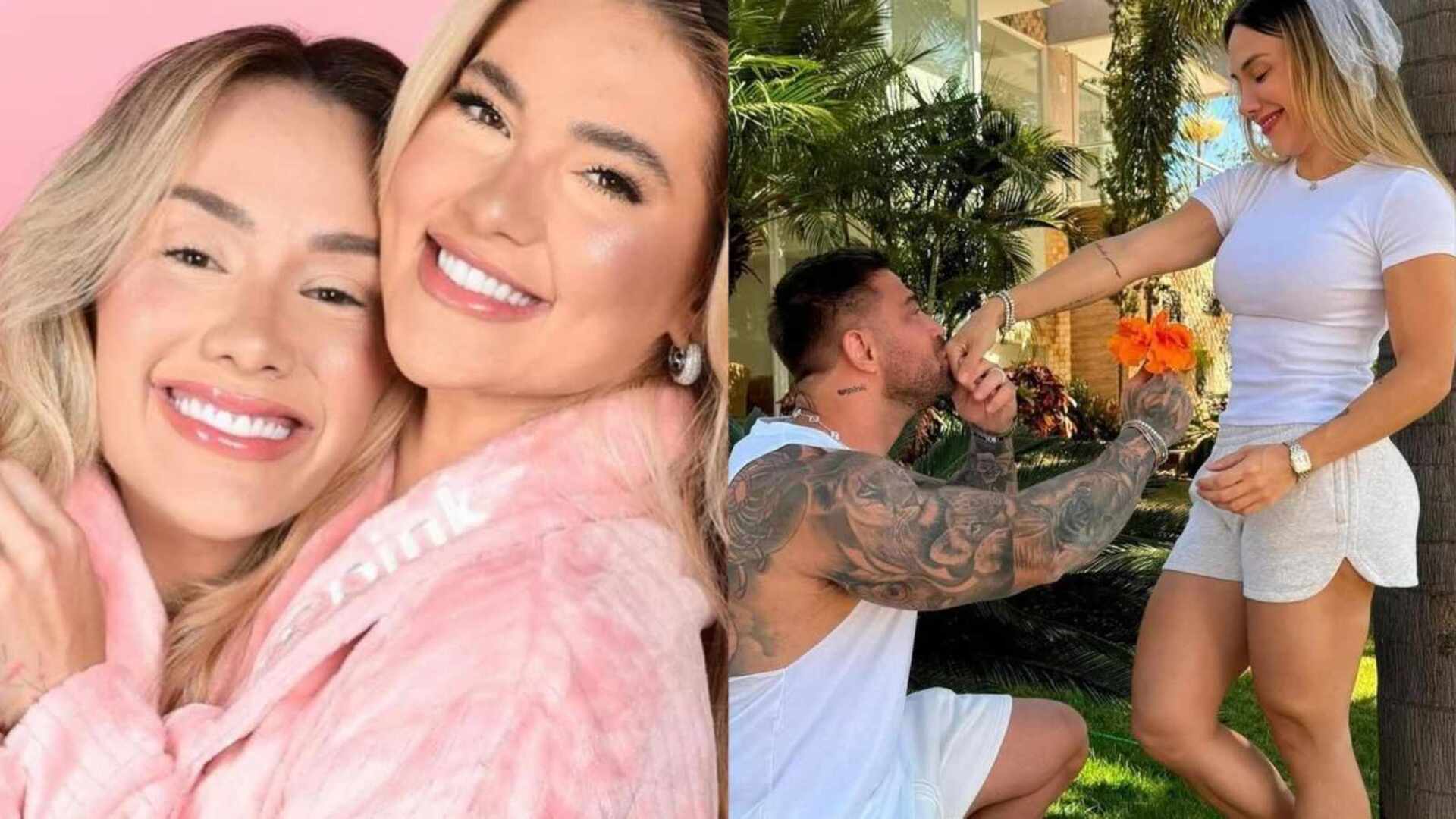 Sócia de Virginia, Samara Pink, decide casar após 10 anos de relacionamento