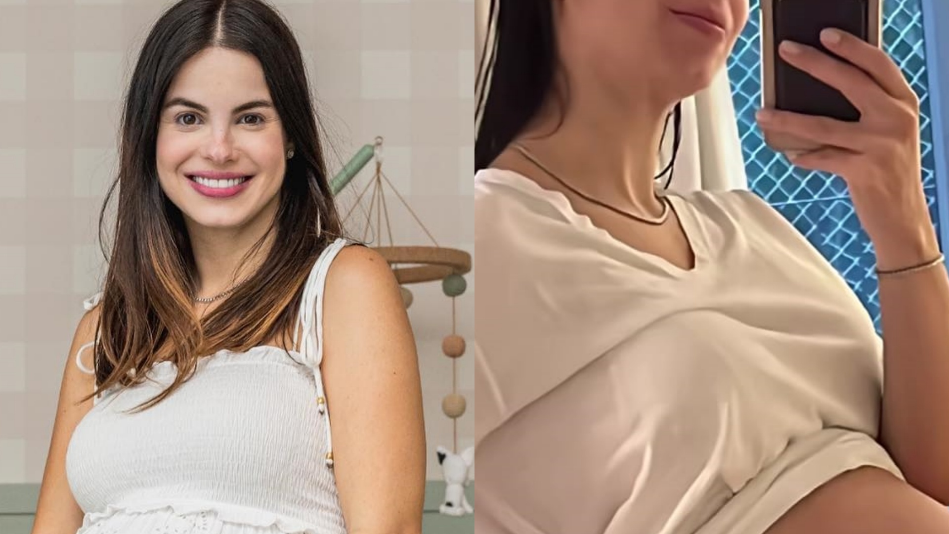 Na reta final da gravidez, Sthefany Brito impressiona ao mostrar o barrigão