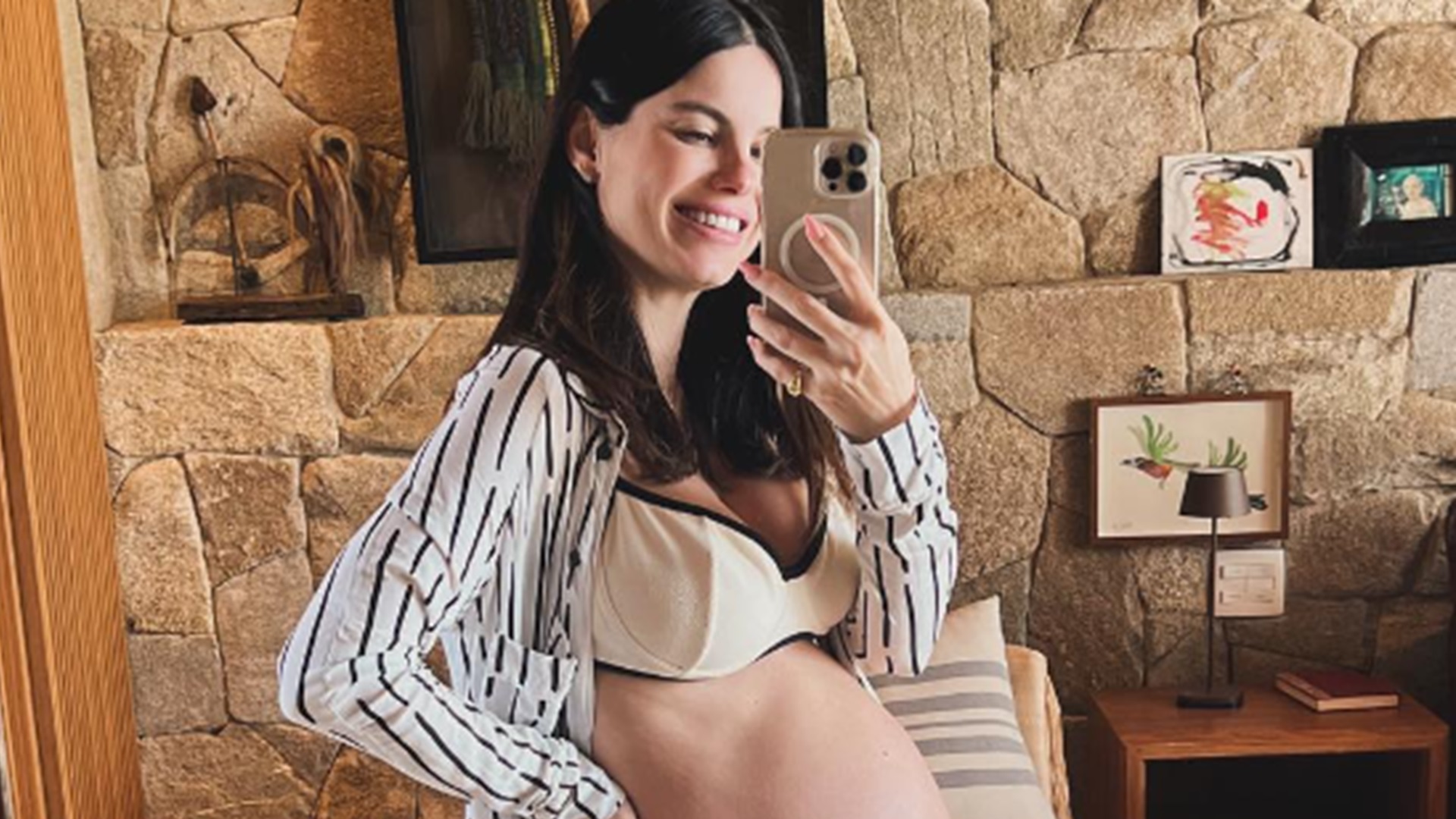 Sthefany Brito sobre reta final da gravidez: “Madrugadas andam difíceis”