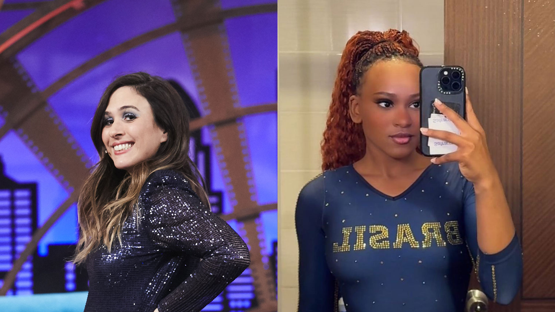Tata Werneck manda recado para Rebeca Andrade: ‘Quero que fique milionária’