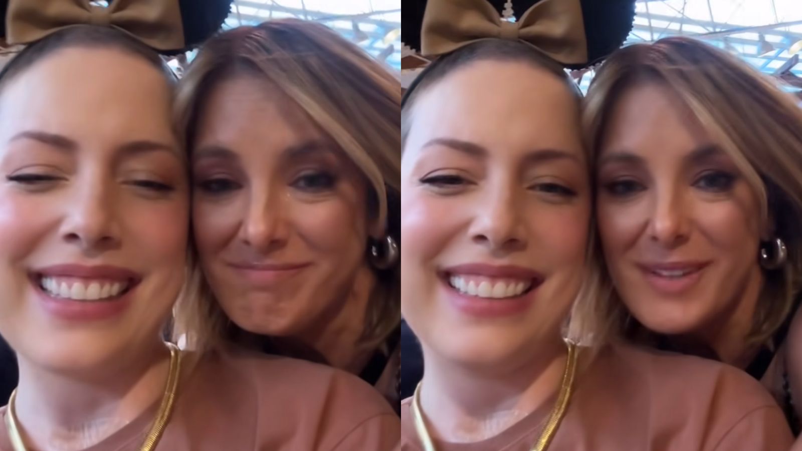 Ticiane Pinheiro cai no choro ao reencontrar Fabiana Justus: ‘Esperando muito’
