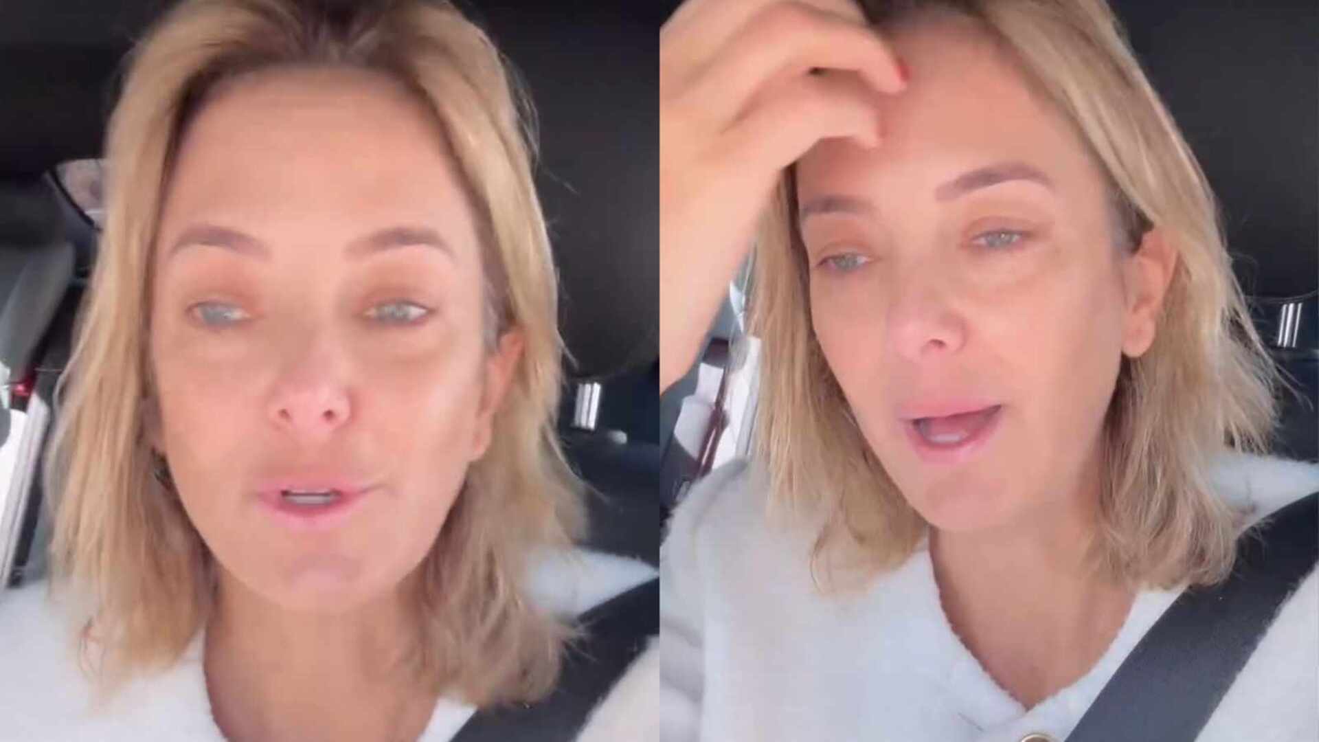 Ticiane Pinheiro acorda chorando no dia da festa de Rafaella Justus