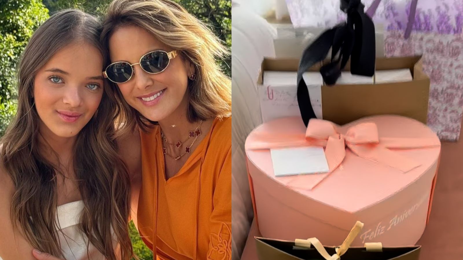Ticiane Pinheiro exibe presentes de Rafaella Justus: ‘Louca para abrir’