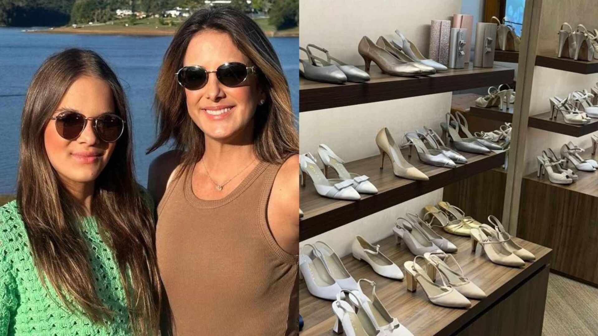 Ticiane Pinheiro manda fazer sapato para festa de Rafaella Justus: ‘Pronto’