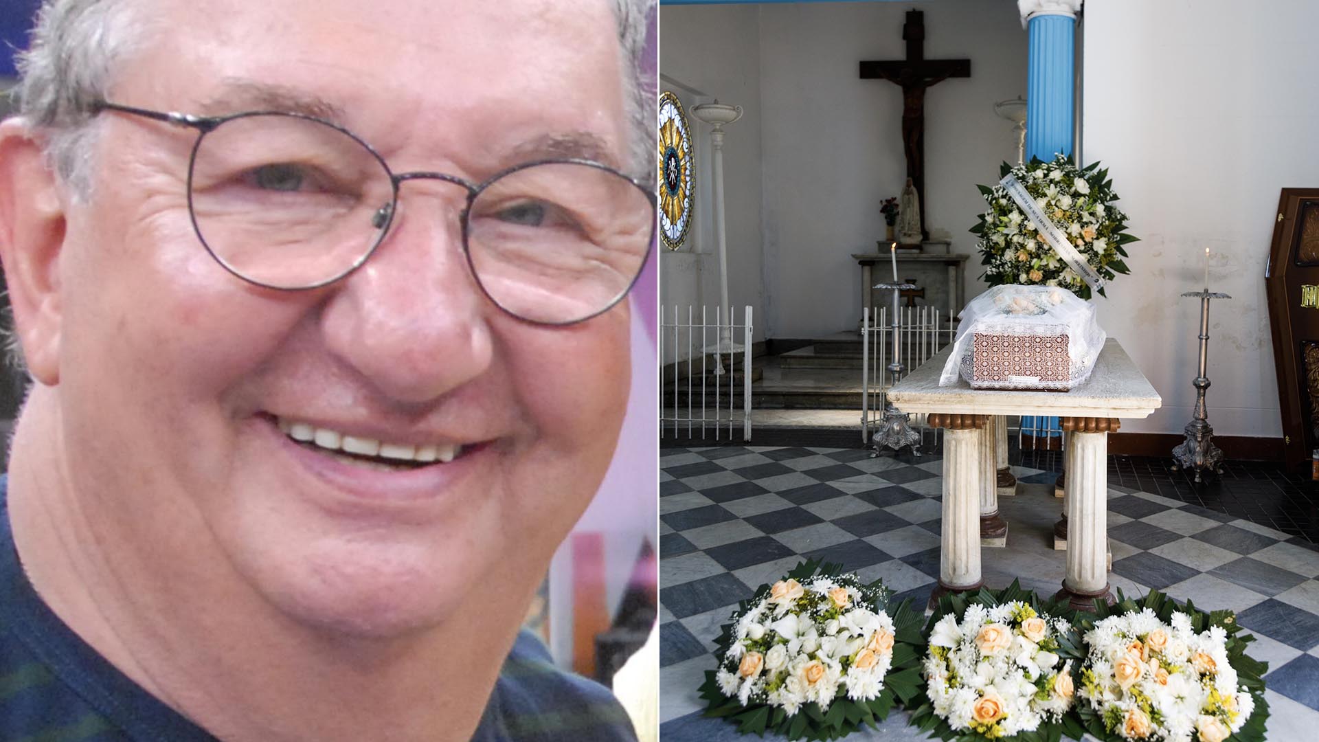 Amigos e familiares dão o último adeus para Caçulinha