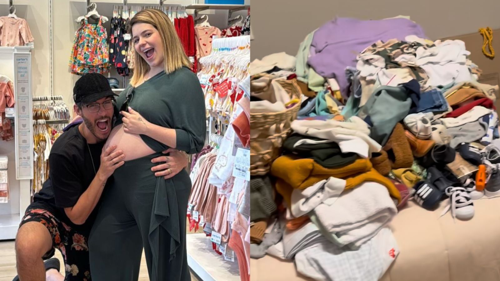 Viih Tube reaproveita roupas antigas da filha para enxoval de Ravi: ‘Tudo já tinha’