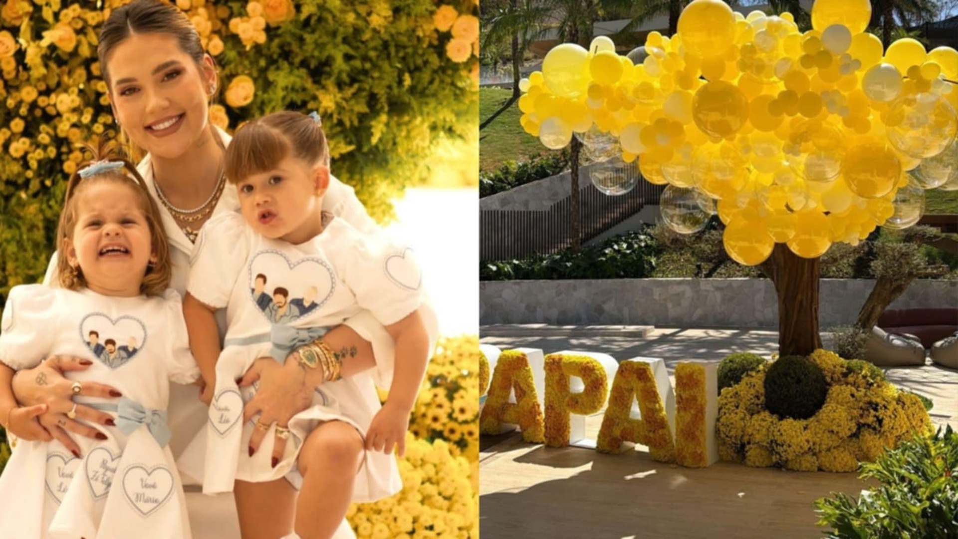 Virginia faz festa luxuosa de Dia dos Pais em sua mansão; veja o detalhes