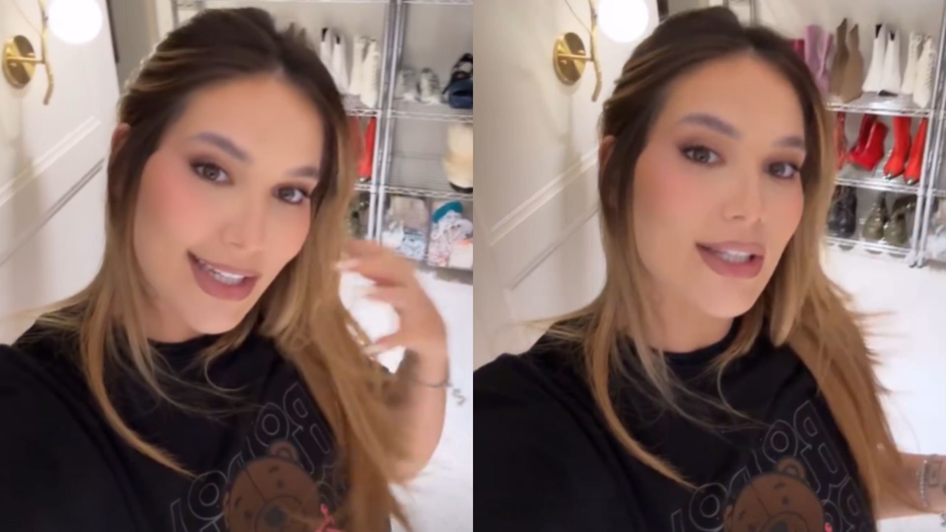 Virginia Fonseca explica decisão de reformar closet quatro dias após mudança