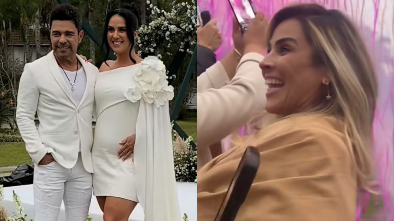Wanessa revela sua reação no chá revelação da filha caçula de Zezé di Camargo