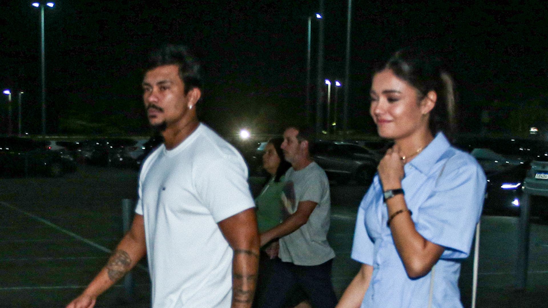 Xamã e Sophie Charlotte vão juntos a show no Rio de Janeiro